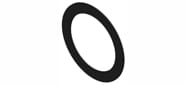 Graphite ring 104 for induction casting machine